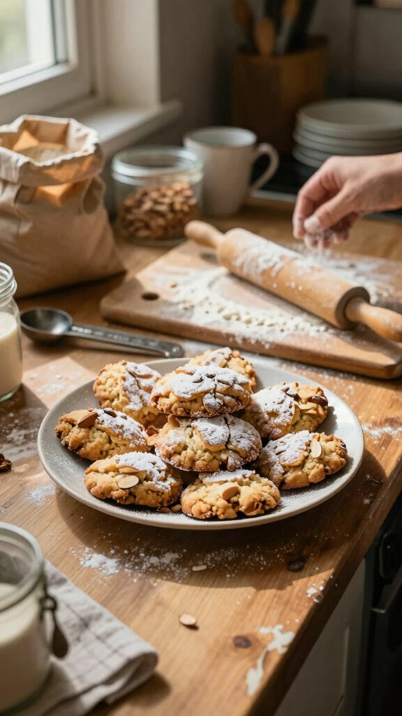 almond coconut cookie preparation
