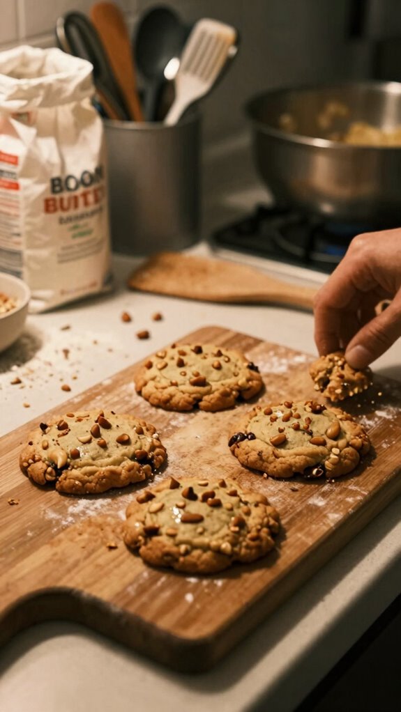 almond cookies with pine nuts