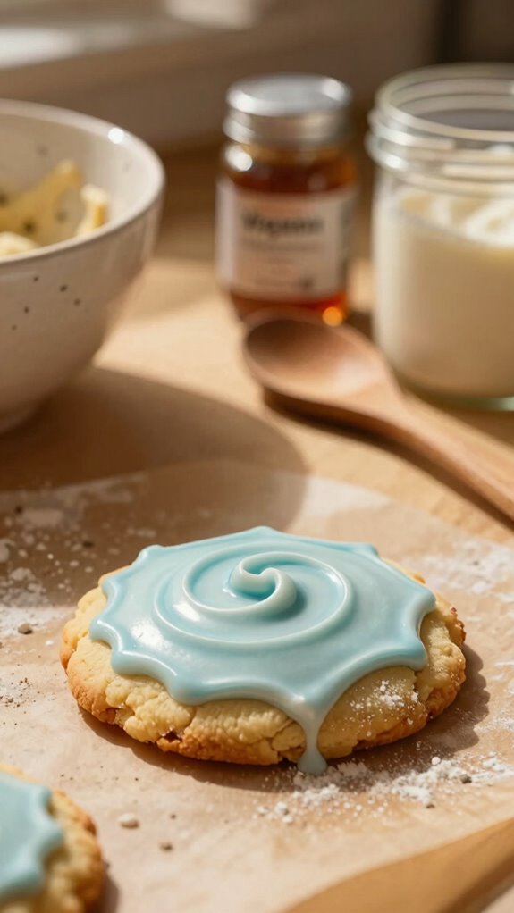aquafaba cookie baking steps
