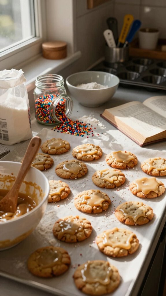 bake and cool cookies
