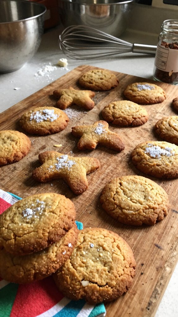 bake crunchy gingersnap cookies