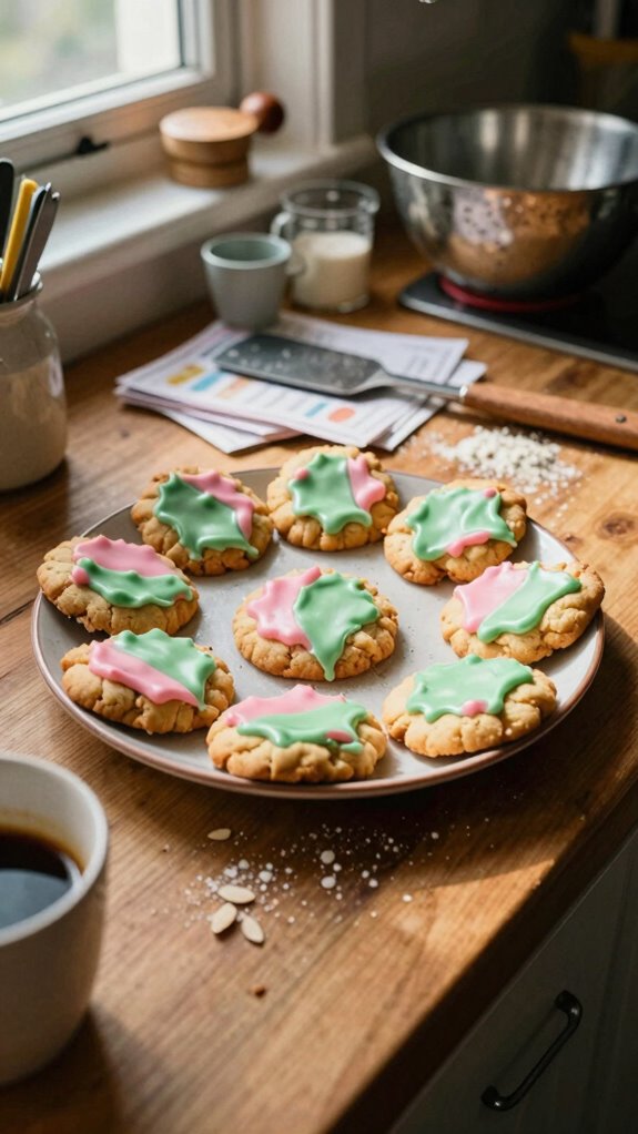 bake gluten free iced cookies