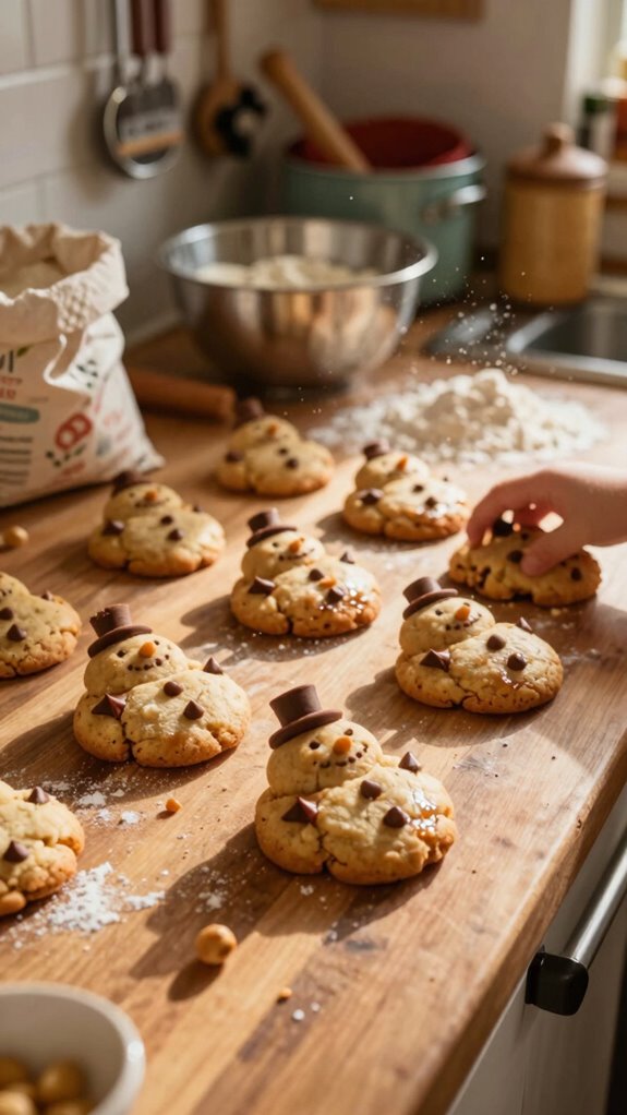 baked peanut butter cookies