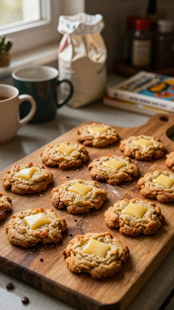 baking delicious buttery cookies
