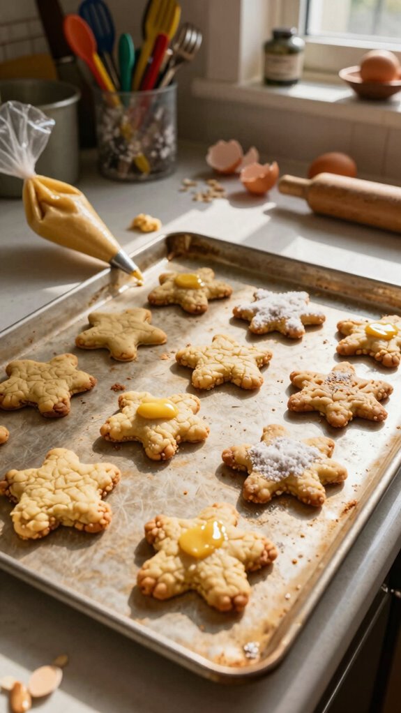 baking gluten free cookies step by step