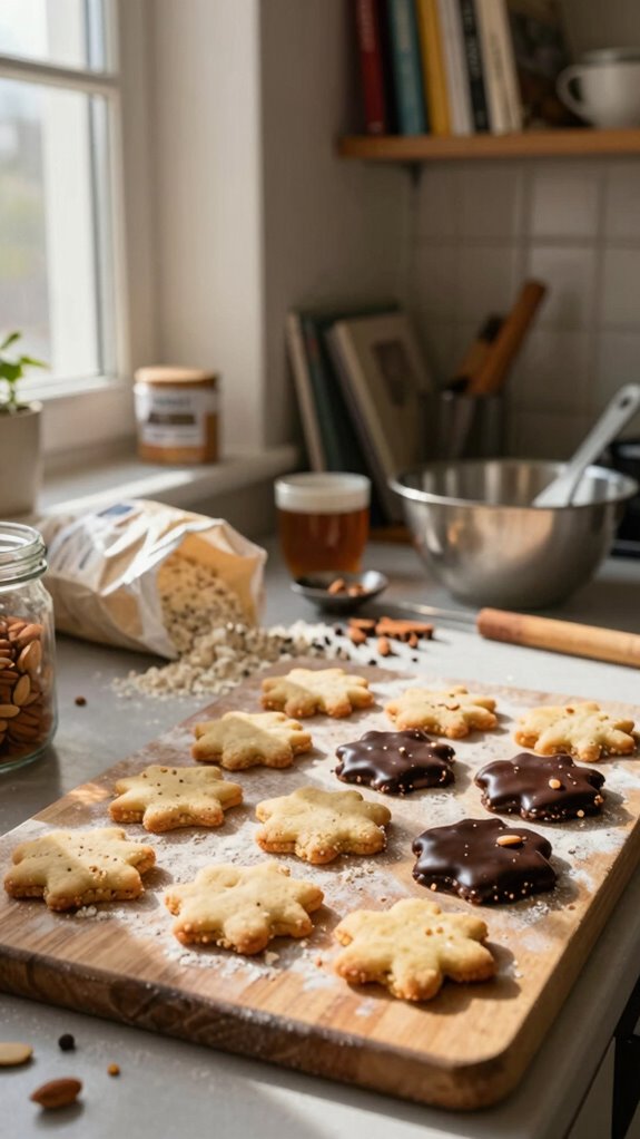 baking gluten free spiced cookies
