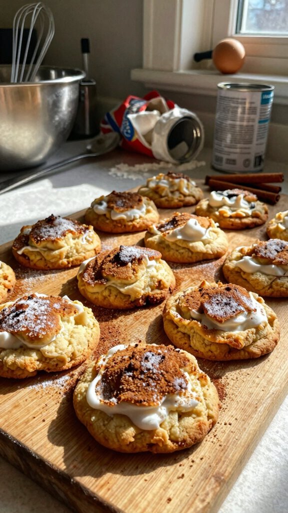 baking vegan snickerdoodle cookies