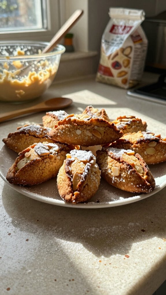 brown butter amaretti biscuits
