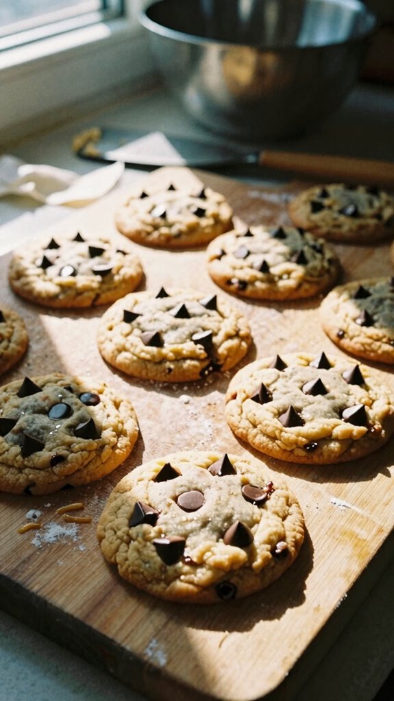brown butter chocolate cookies