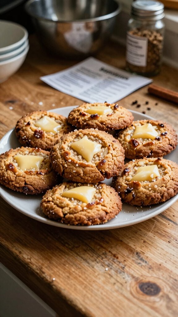 brown butter ginger thins