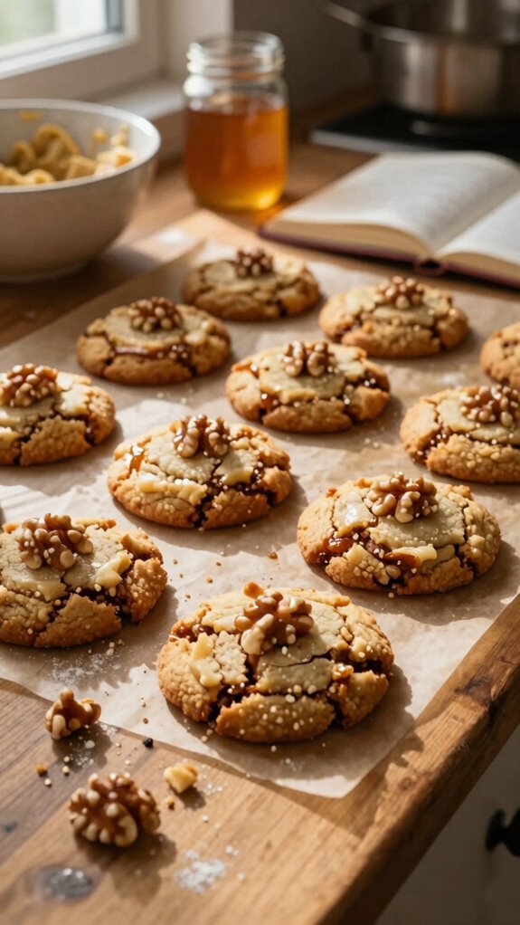brown butter honey cookies