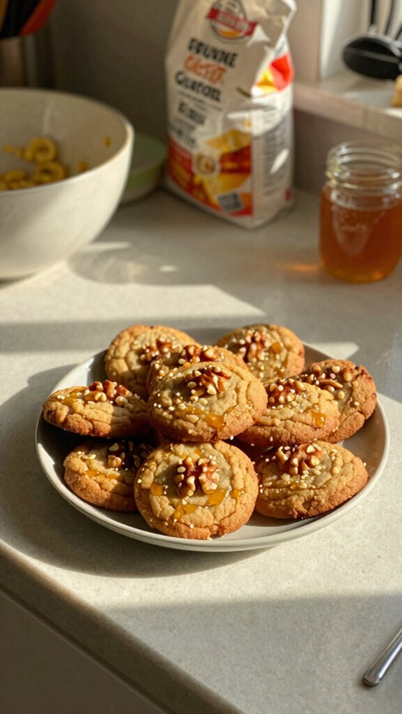brown butter honey cookies