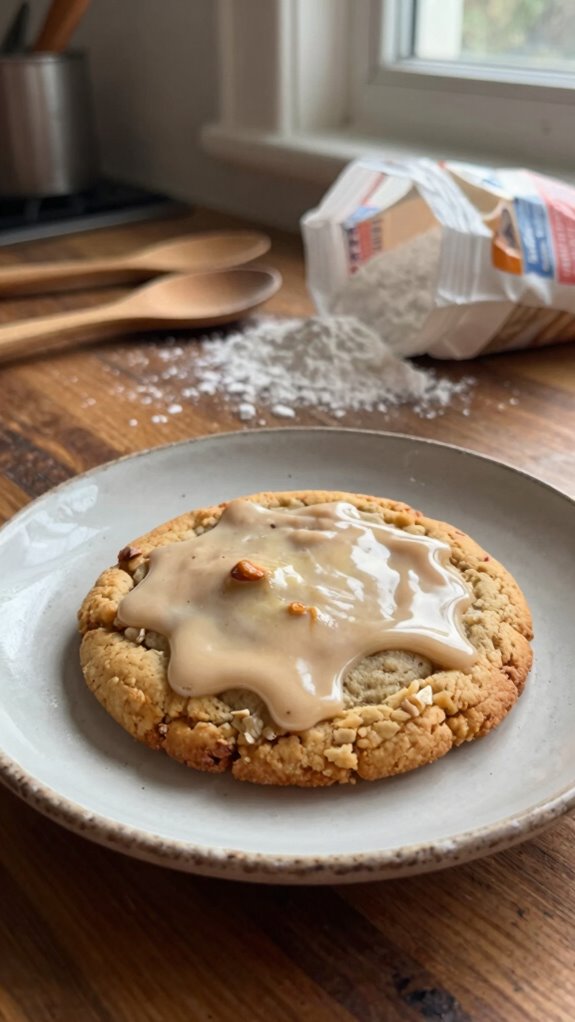 brown butter iced cookies