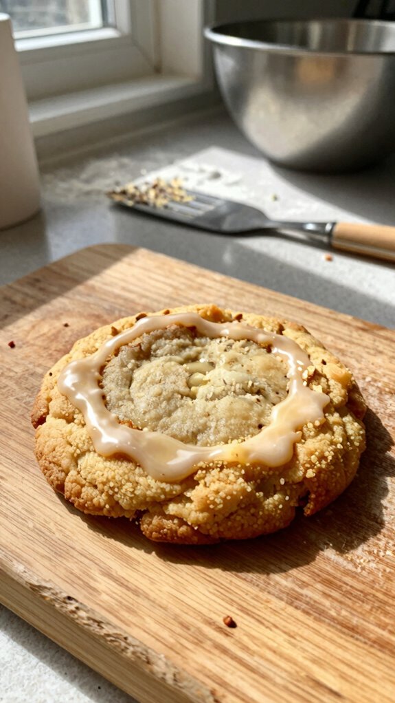 brown butter iced cookies