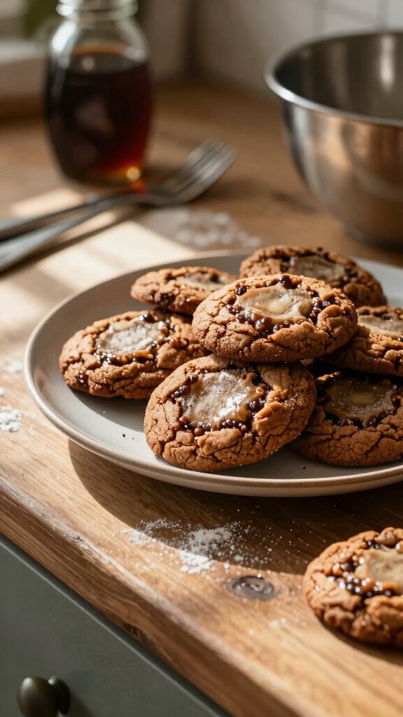 brown butter molasses cookies