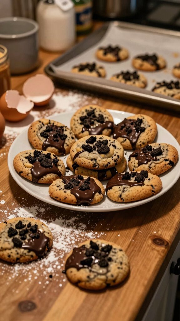 brown butter oreo cookies