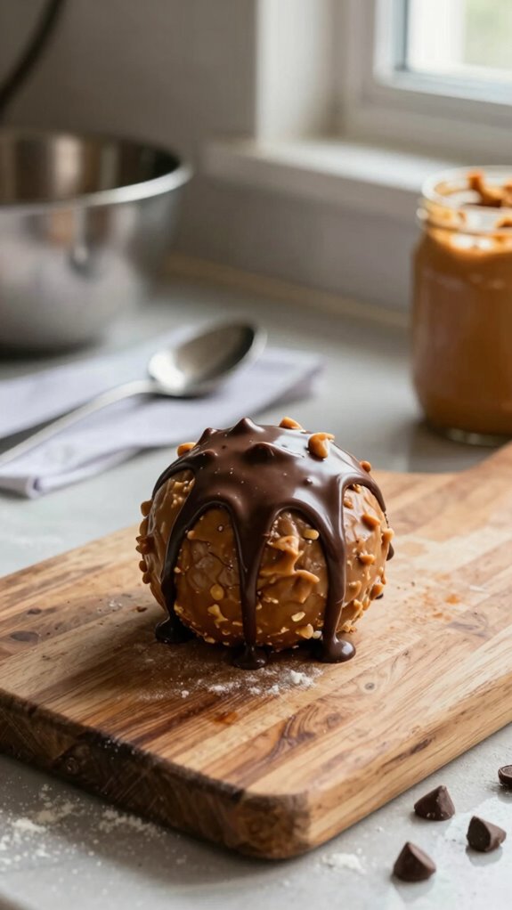 brown butter peanut butter balls