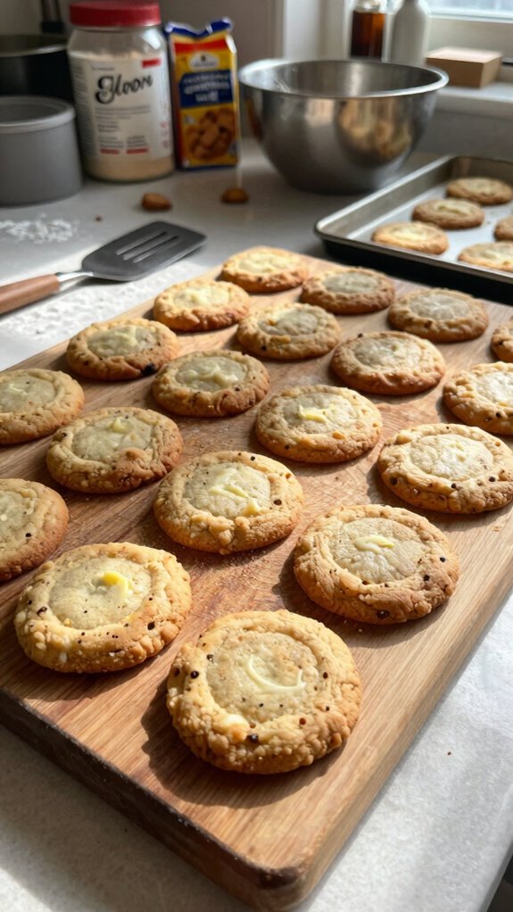 brown butter shortbread cookies