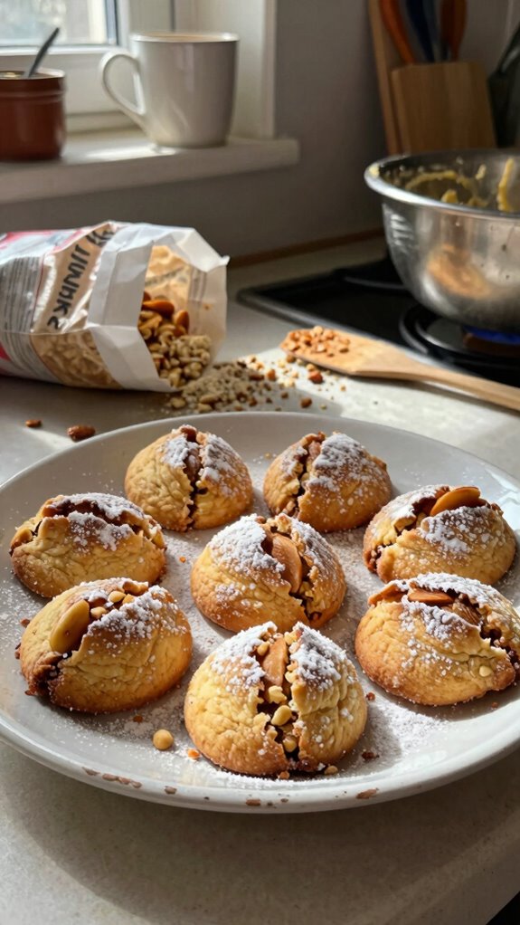 brown butter shortbread cookies