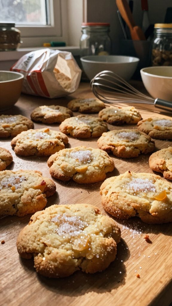 brown butter shortbread cookies