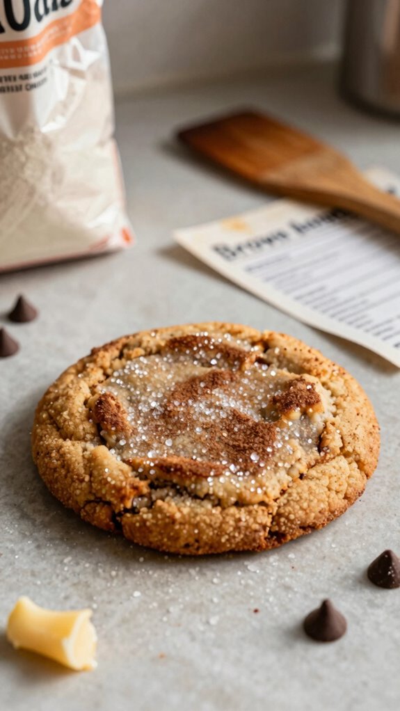 brown butter snickerdoodle cookies