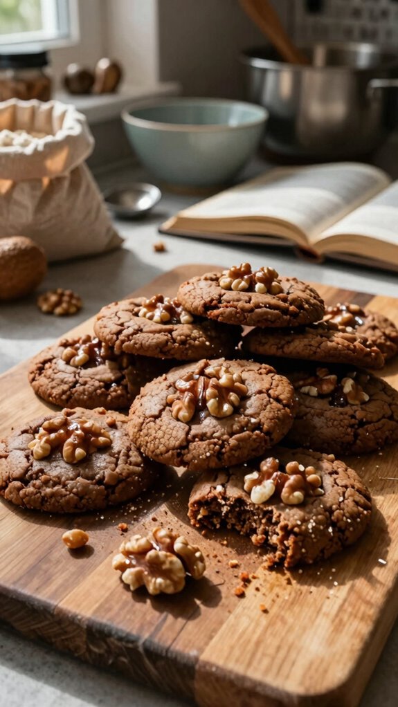 brown butter spice cookies