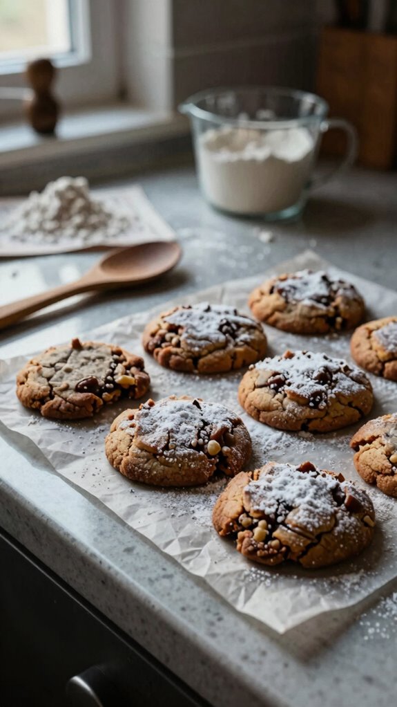 brown butter spiced cookies
