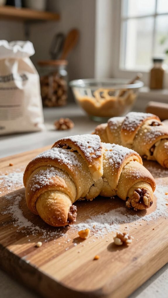 brown butter vanilla walnuts