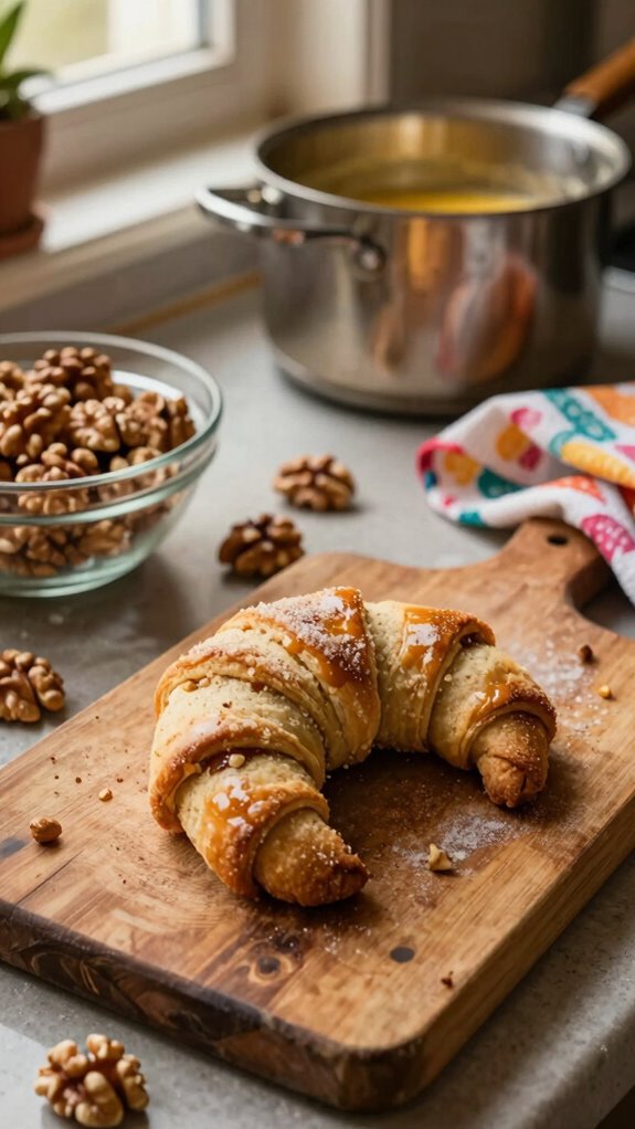 brown butter walnut cookies