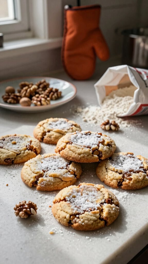 brown butter wedding cookies