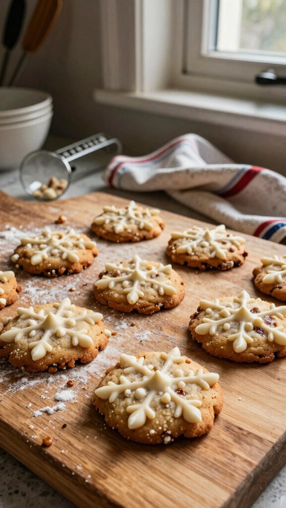 brown butter white chocolate cookies
