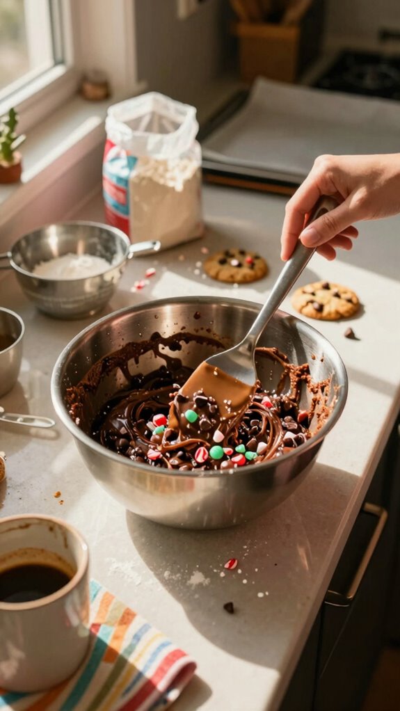 browned butter chocolate cookies