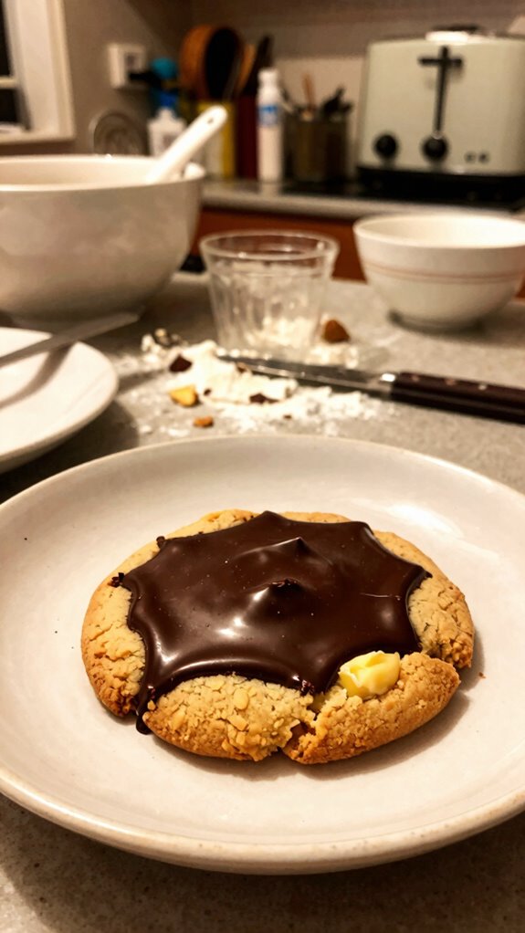 buttery shortbread chocolate cookies