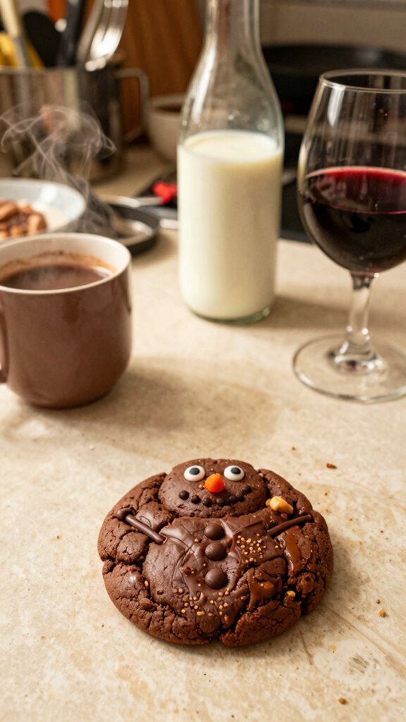 chai tea and festive cocktails