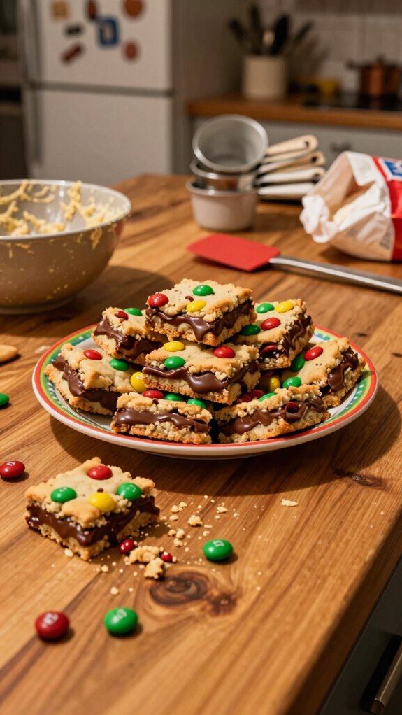 chewy m m cookie bars