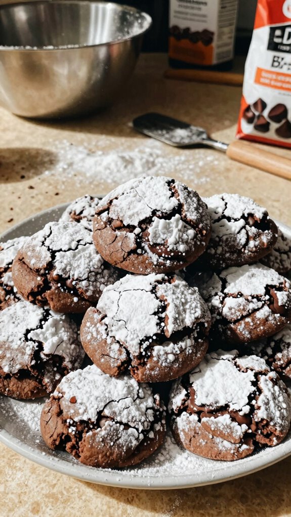 chocolate snowball cookie delight