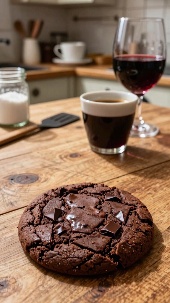 coffee and dessert wine