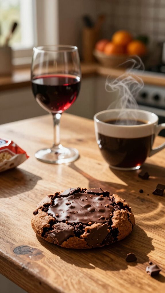 coffee and dessert wine