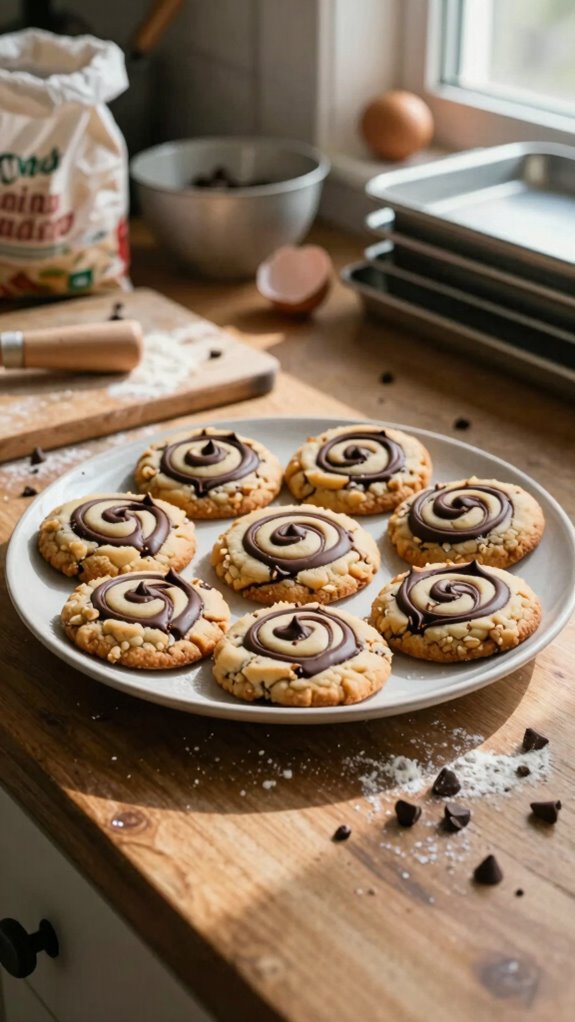 cookie preparation and baking
