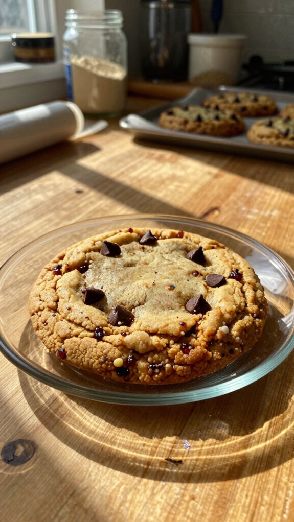 cookie presentation and garnishes