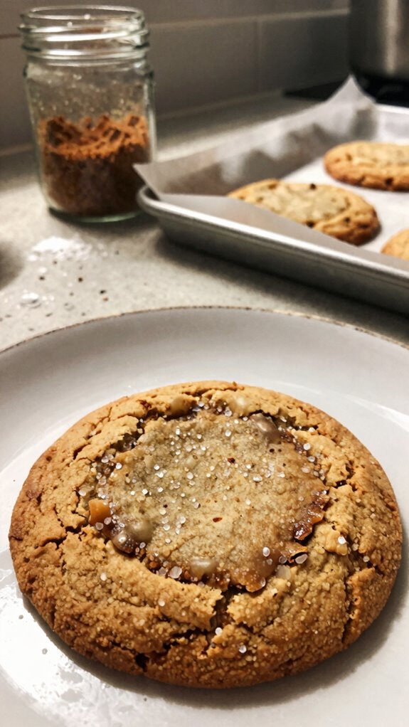 cookie stacking and garnishes