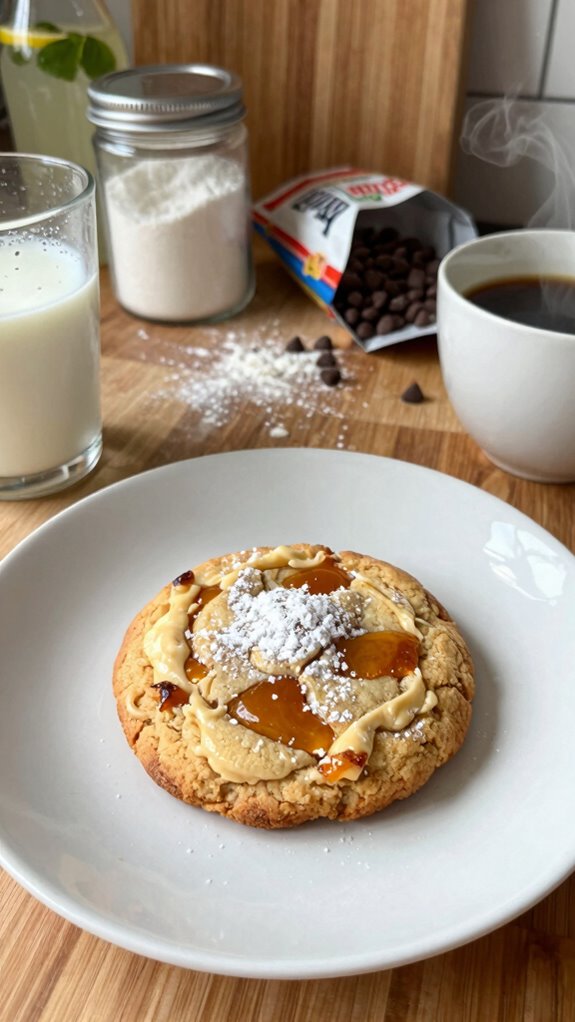 cookies paired with coffee