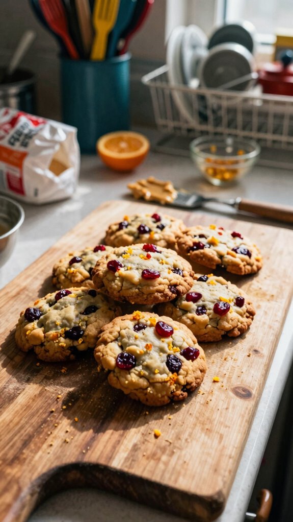 cranberry cookie baking instructions
