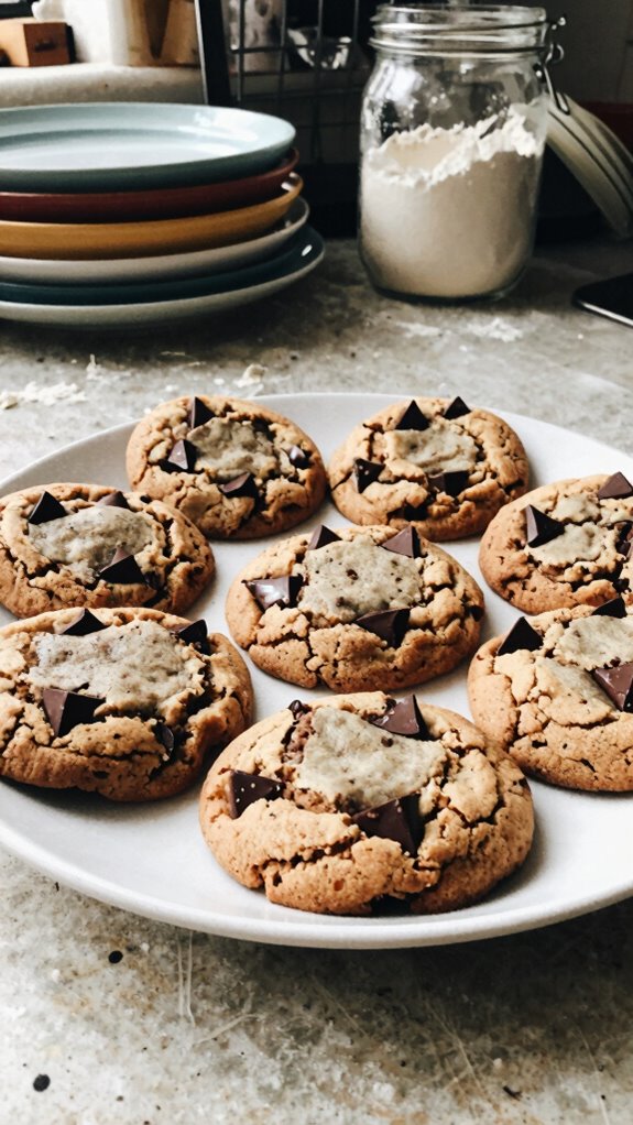 decadent dark chocolate cookies