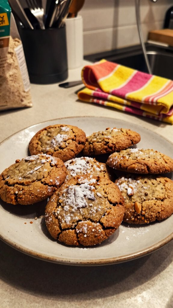delightful gluten free cookie presentation