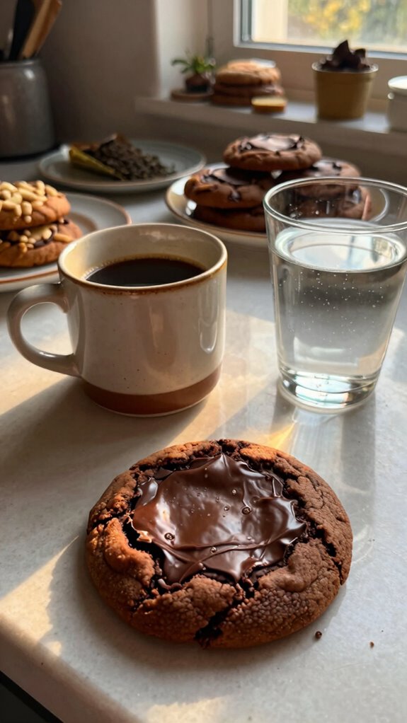 drinks enhancing chocolate cookies
