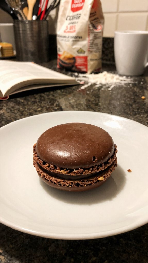 elevate macaroon presentation beautifully