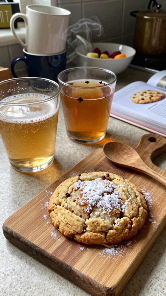 festive beverages enhance cookies