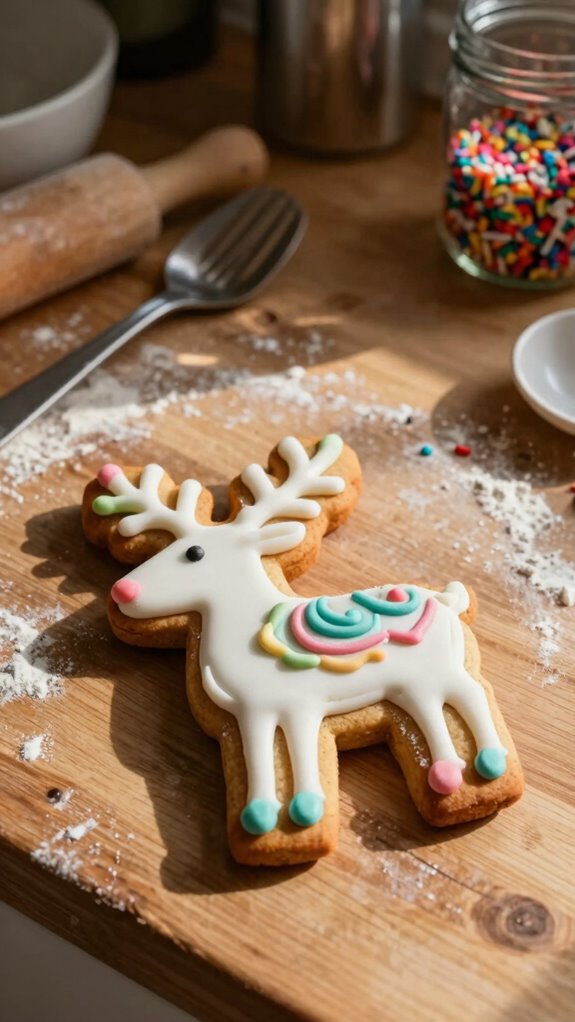 festive cookie platter presentation