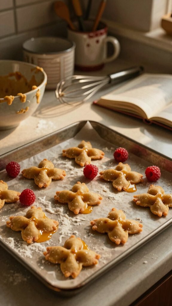 gather ingredients bake cookies